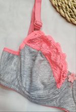 ست لباس زیر نخی مدل رایکا (گلبهی)