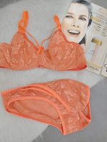 ست گیپور هارنس دار مدل گلبرگ(نارنجی)