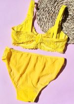 ست لباس زیر صبا (زرد)