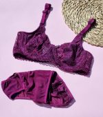 ست لباس زیر مدل صبا(بنفش) - تصویر 3