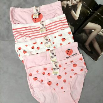 شورت نخی زنانه طرح میوه ای