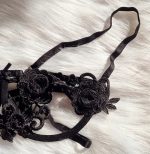 ست لباس زیر فانتزی مدل مونیکا (مشکی) - تصویر 2