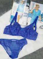 ست لباس زیر مدل یسنا آبی