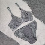 ست لباس زیر مدل یسنا طوسی