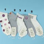 جوراب مچی زنانه طرح لبخند