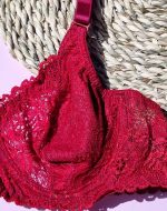 ست لباس زیر مدل صبا (زرشکی) - تصویر 3