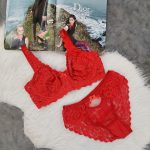 ست لباس زیر صبا قرمز