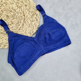 سوتین گیپور زیر نخ مدل نارسیس (آبی کاربنی )