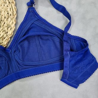 سوتین گیپور زیر نخ مدل نارسیس (آبی کاربنی )