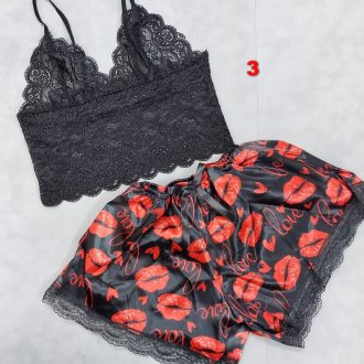 لباس خواب زنانه مدل بهار طرح 3