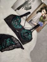 ست لباس زیر گیپور هارنس دار مدل دایان - تصویر 3