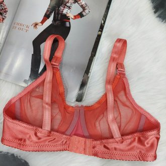 سوتین پرسی فنردار (گلبهی)