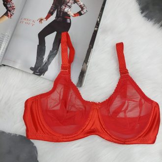 سوتین پرسی فنردار (قرمز)