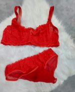 ست لباس زیر گیپور مدل ژاله