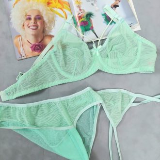 ست لباس زیر مدل ترنم (صابونی)