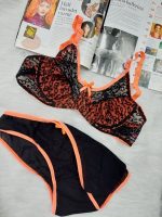 ست لباس زیر مدل آلبا (گلبهی) - تصویر 3