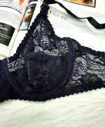 ست لباس زیر گیپور مدل لیندا (مشکی) - تصویر 3